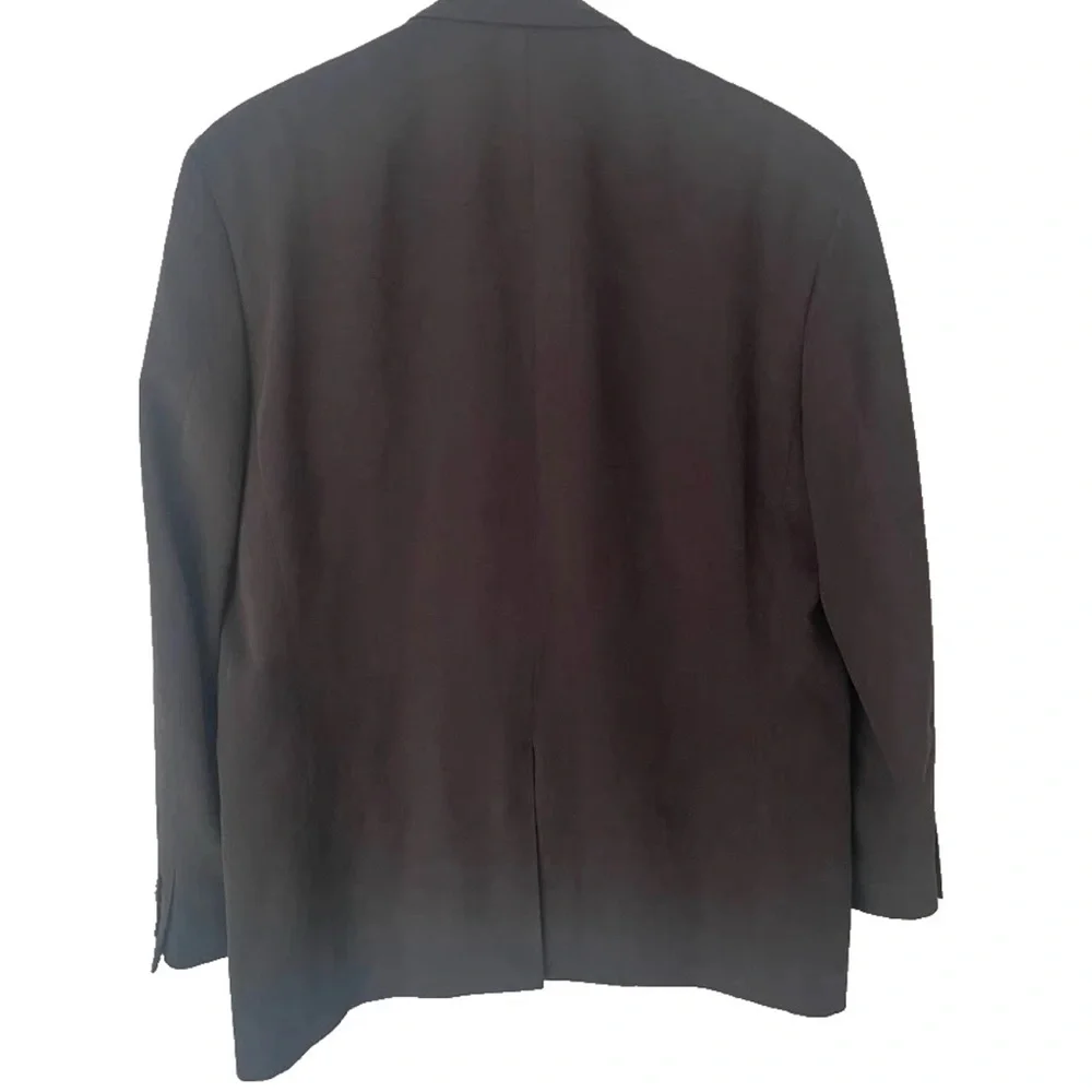 Lauren Ralph‎ Lauren Mens 44R Black Two Button Blazer Sport Coat Classic Capsule